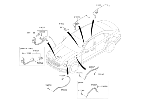 2020 Kia K900 Miscellaneous Wiring Diagram 2