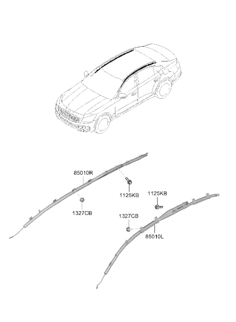 2020 Kia K900 Air Bag System Diagram 2