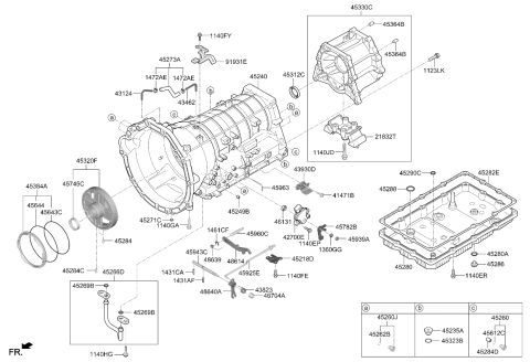 2020 Kia K900 Bolt Diagram for 1140610506K