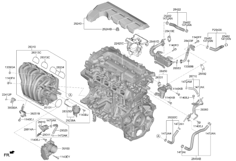 2018 Kia Rio Intake Manifold Diagram 2