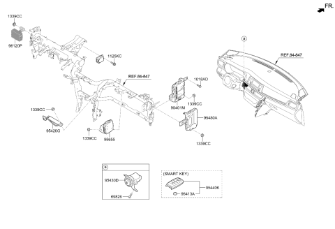 2020 Kia Optima Relay & Module Diagram 2