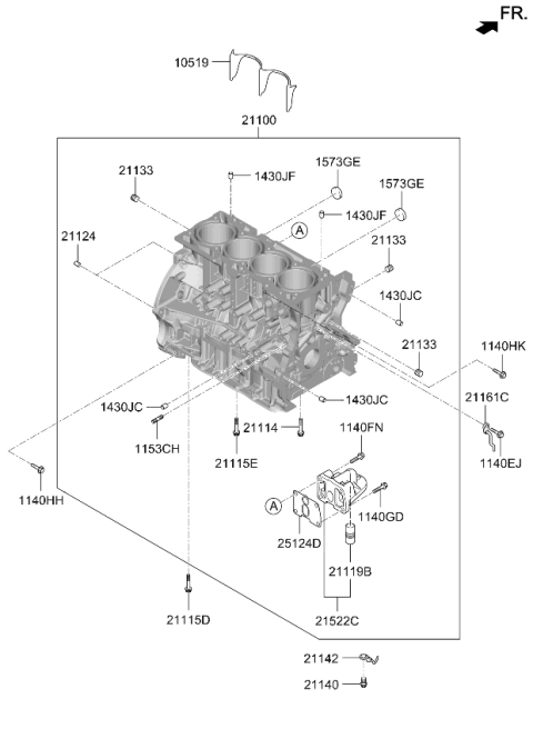 2019 Kia Optima Cylinder Block Diagram 3