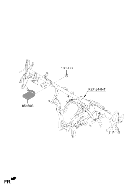 2025 Kia EV6 Korean made Steering Column & Shaft Diagram 2