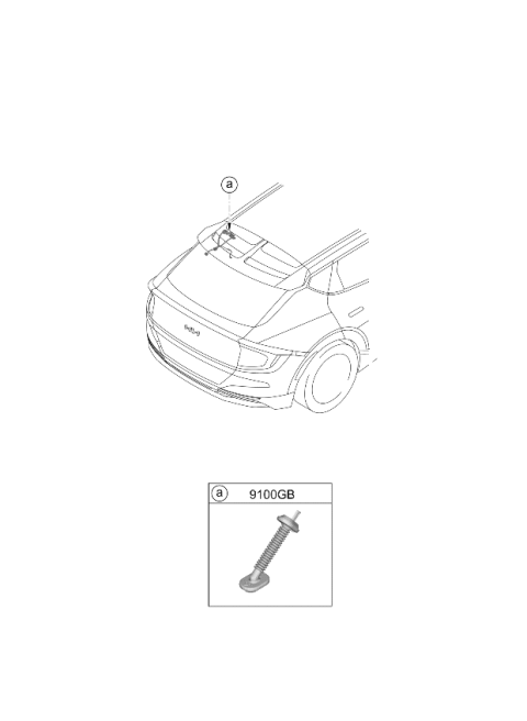 2022 Kia EV6 Door Wiring Diagram 2