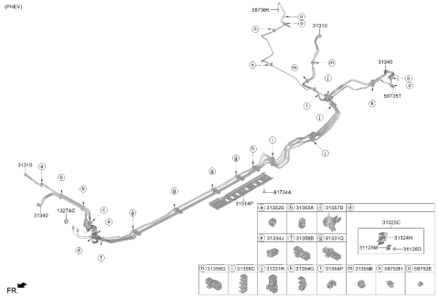 2026 Kia Niro Fuel Line Diagram 2