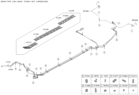 2025 Kia K5 Fuel Line Diagram 2