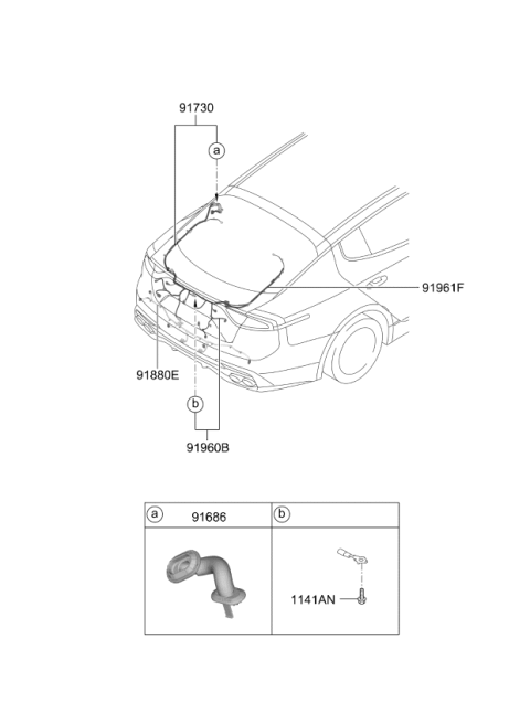 2018 Kia Stinger Miscellaneous Wiring Diagram 3