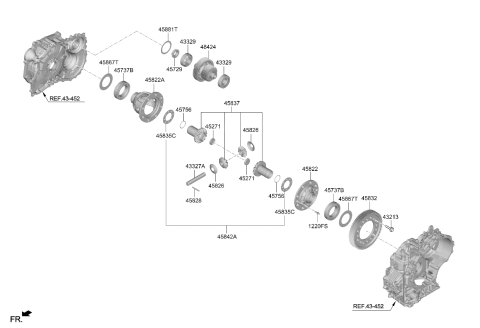 2021 Kia Forte Transaxle Clutch-Auto Diagram 2