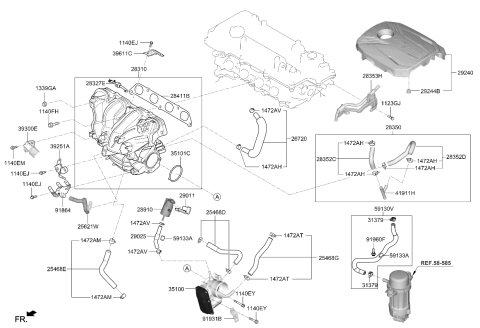 2019 Kia Forte Intake Manifold Diagram 3