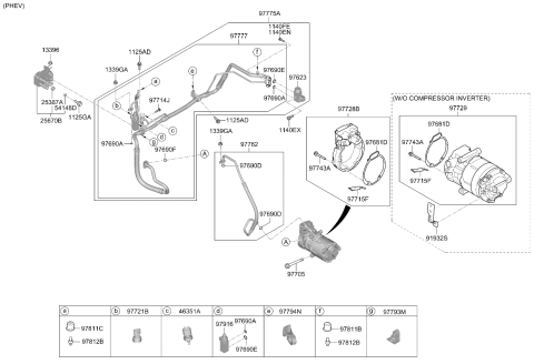 2026 Kia Sorento Expansion Valve Diagram for 97626K4200