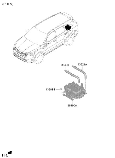2024 Kia Sorento Hybrid Electronic Control Diagram 2