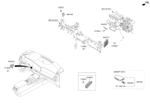 2024 Kia Sorento Hybrid Relay & Module Diagram 2
