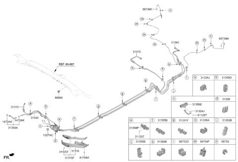 2022 Kia Forte O-Ring Diagram for 3131933400