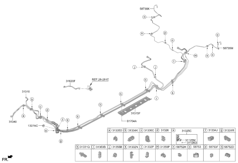 2026 Kia K4 Fuel Line Diagram 3