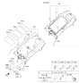 Diagram for Kia Sorento Antenna Cable - 96230C6200
