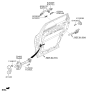 Diagram for 2020 Kia Sorento Door Check - 79490C5000