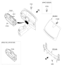 Diagram for 2020 Kia Sorento A/C Switch - 97250C6AA0WK