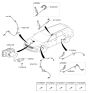 Diagram for Kia Sorento ABS Control Module - 58910C6200