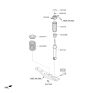 Diagram for 2018 Kia Sorento Coil Springs - 55350C5270