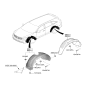 Diagram for Kia Sorento Wheelhouse - 86810C6500