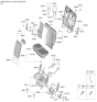 Diagram for 2025 Kia Telluride Cup Holder - 89940S9000WK
