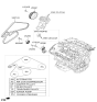 Diagram for 2025 Kia Telluride Drive Belt - 252123LAC0