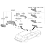Diagram for 2025 Kia Telluride Car Mirror - 87620S9570