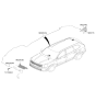 Diagram for 2025 Kia Telluride Antenna - 96210S9000EB