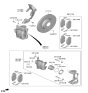 Diagram for 2023 Kia Sportage Brake Disc - 51712L1100
