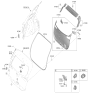 Diagram for 2026 Kia Sportage Lift Support - 81830P1000