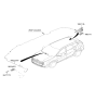 Diagram for 2026 Kia Sportage Antenna - 96240P1300