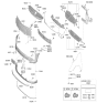 Diagram for 2026 Kia Sportage Bumper - 86510P1510