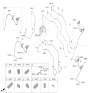 Diagram for 2026 Kia Sportage Hydraulic Hose - 58732N9000