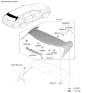 Diagram for 2026 Kia Sportage Spoiler - 87210P1000C7A