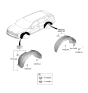 Diagram for 2026 Kia Sportage Wheelhouse - 86811P1500