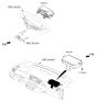 Diagram for 2018 Kia Sedona Air Bag - 84530A9500