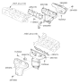 Diagram for Kia Sedona Catalytic Converter - 285103L310