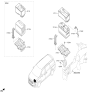 Diagram for 2020 Kia Sedona Battery Terminal - 37180A9550