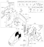 Diagram for Kia Sedona Cup Holder - 85743A9050GBU