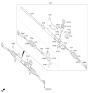 Diagram for 2021 Kia Sedona Rack And Pinion - 57700A9250