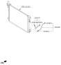 Diagram for 2021 Kia Sedona Cooling Hose - 25421A9000