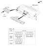 Diagram for Kia Sedona Dimmer Switch - 93700A9480WK