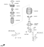 Diagram for Kia Sedona Coil Springs - 54630A9140