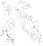 Diagram for 2019 Kia Sedona Engine Control Module - 391023LPN6