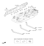 Diagram for Kia Fuel Tank Strap - 31212A9000