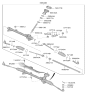 Diagram for Kia K4 Rack & Pinion Bushing - 565923Q000