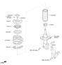 Diagram for Kia Niro Coil Springs - 54630G2050