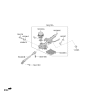 Diagram for Kia Niro Steering Column - 56310G5520