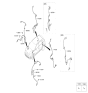 Diagram for Kia Niro ABS Sensor - 59810G2000