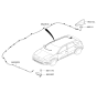 Diagram for 2019 Kia Niro Antenna Cable - 96230G5310